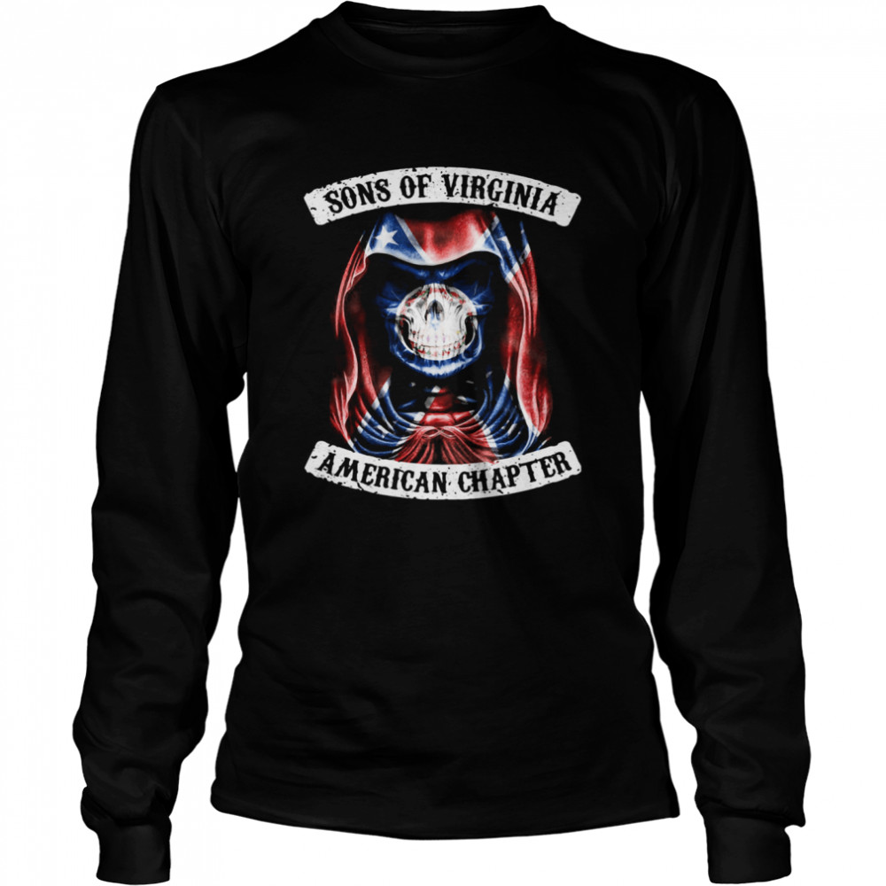 Sons of virginia american chapter british flag Long Sleeved T-shirt