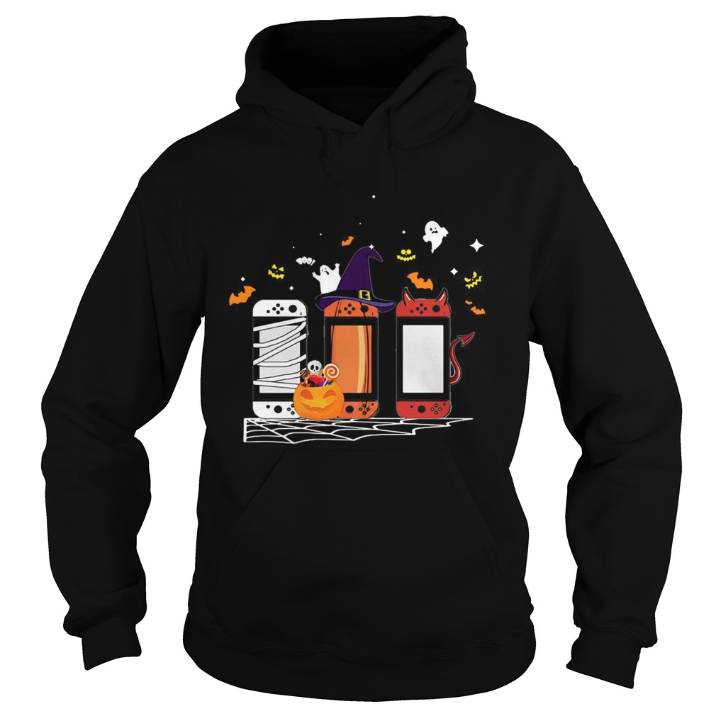 Spooky Game Console In Halloween Design Hoodie