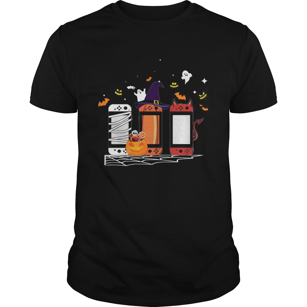Spooky Game Console In Halloween Design shirt