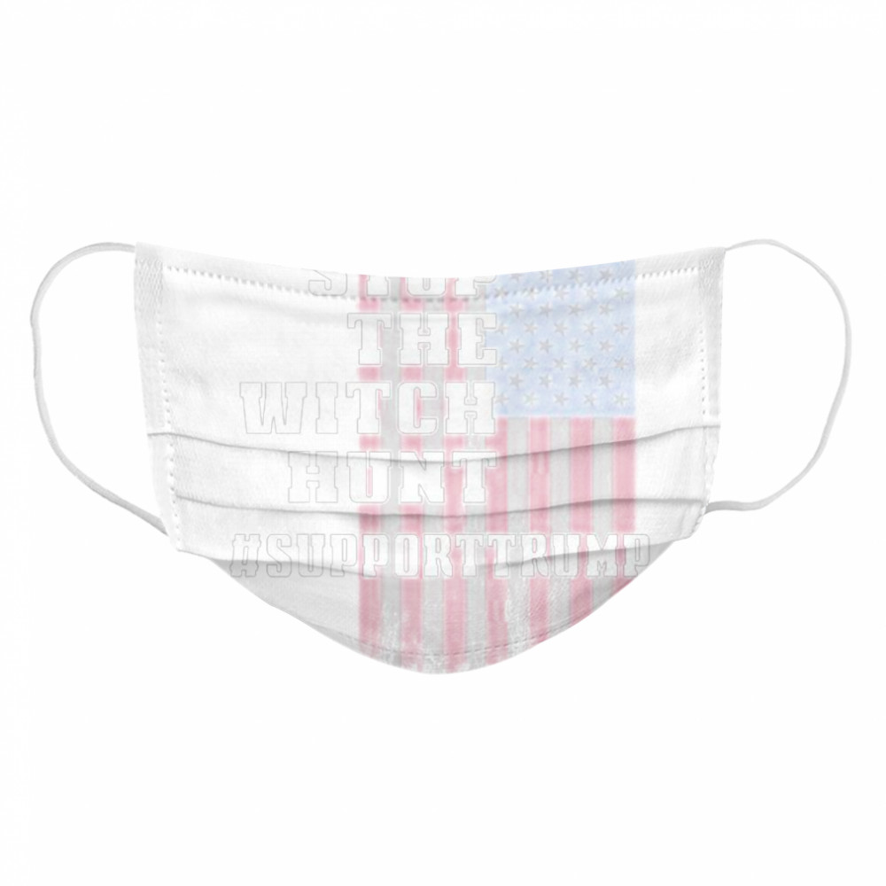 Stop the Witch Hunt of President Donald Trump Support Cloth Face Mask