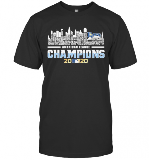 Tampa Bay Rays American League Champions 2020 T-Shirt