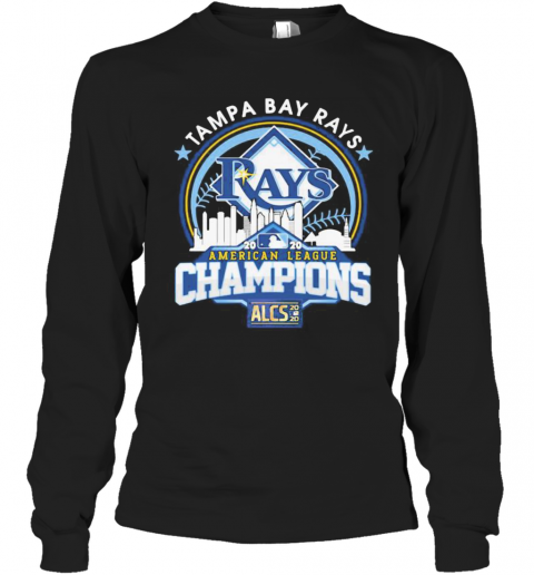 Tampa Bay Rays American League Champions 2020 T-Shirt Long Sleeved T-shirt 