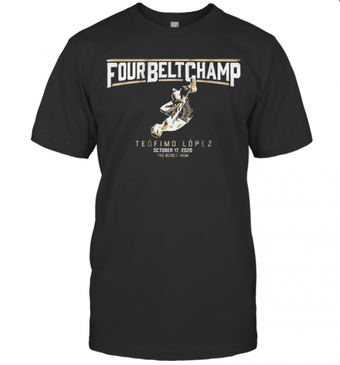 Teofimo Lopez The Four Belt Champ T-Shirt Classic Men's T-shirt