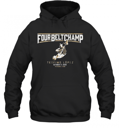 Teofimo Lopez The Four Belt Champ T-Shirt Unisex Hoodie