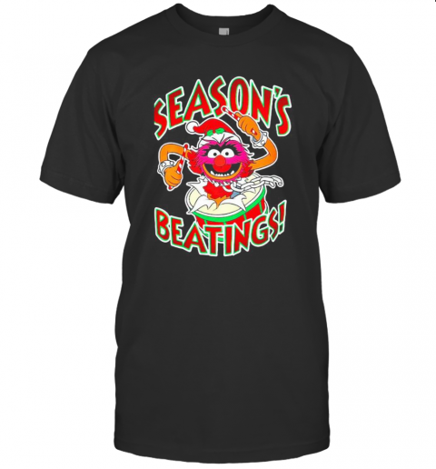 The Muppets Drummer Season'S Beatings T-Shirt