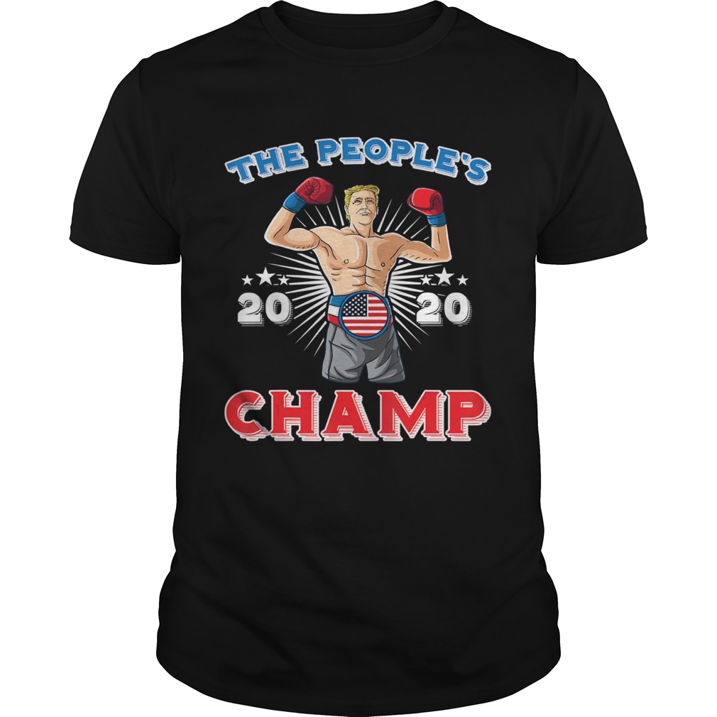 The Peoples Champ Boxer 45 President Trump Winning Election shirt