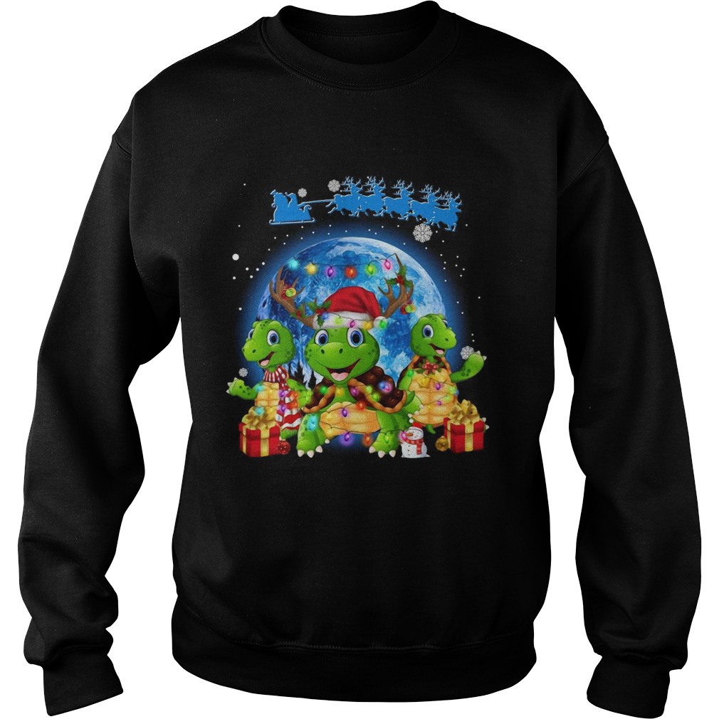 Turtles Merry Christmas Sweatshirt