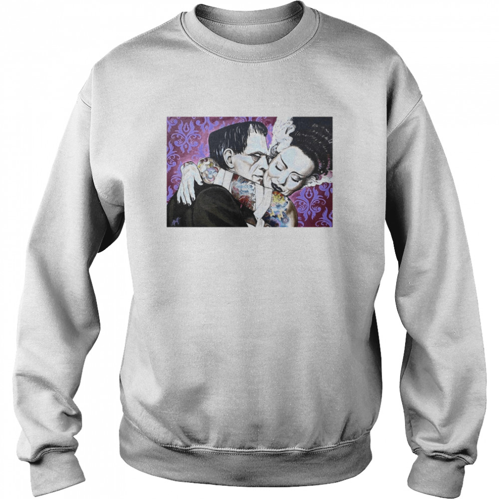 Undying Love By Mike Bell For Lowbrow Art Company Unisex Sweatshirt