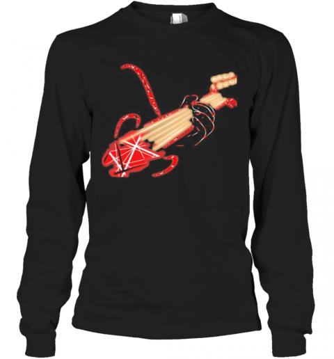 Van Halen Frankenstein Guitar Vintage T-Shirt Long Sleeved T-shirt 