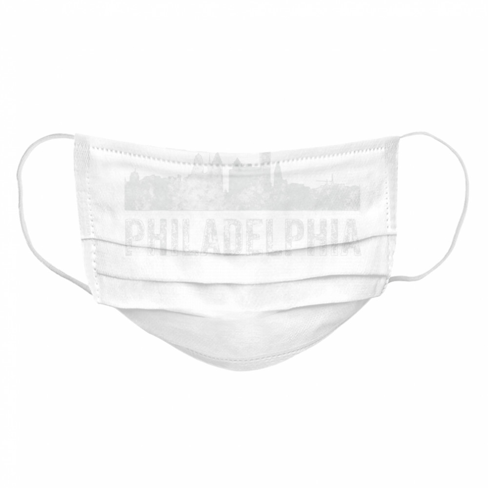 Vintage Bad Things Happen in Philadelphia Cloth Face Mask
