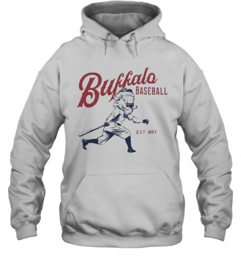 Vintage Buffalo Baseball T-Shirt Unisex Hoodie