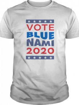 Vote Blue Nami Blue shirt