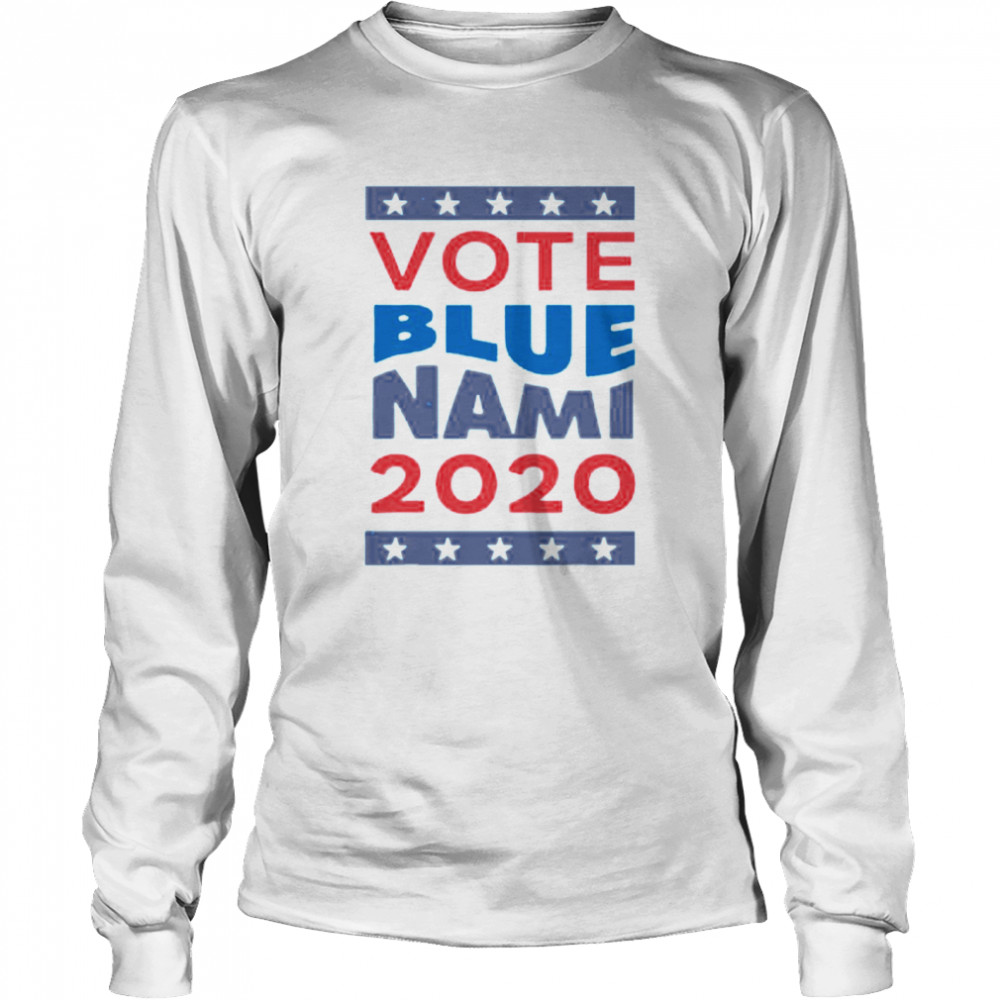 Vote Blue Nami Blue Long Sleeved T-shirt