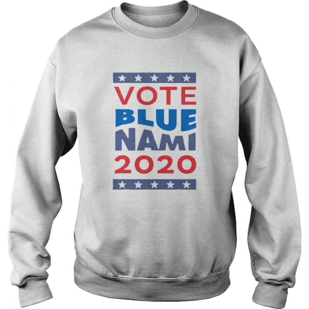 Vote Blue Nami Blue Unisex Sweatshirt