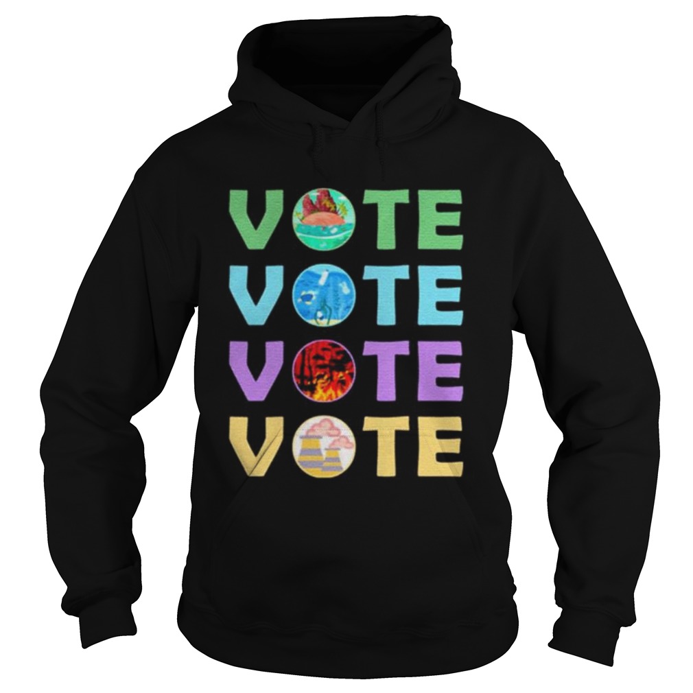 Vote For Mother Earth Global Warming Hoodie