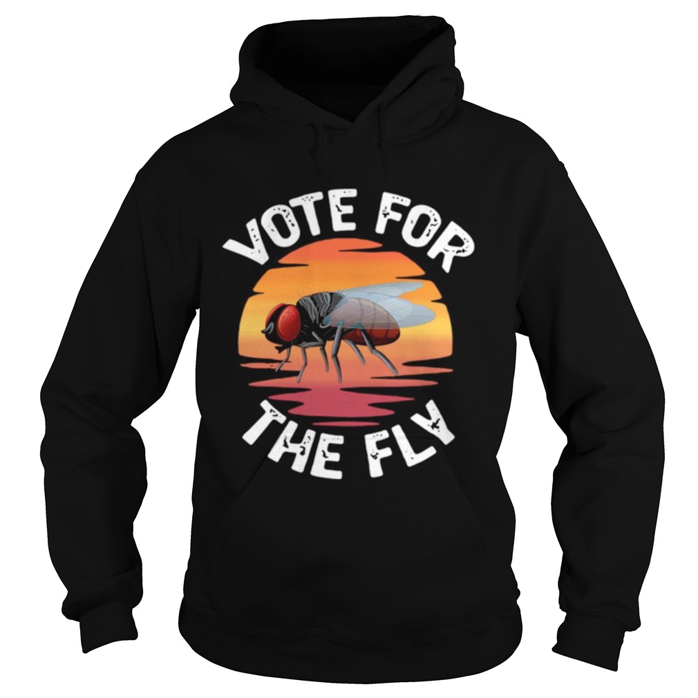 Vote For The Fly Retro Hoodie