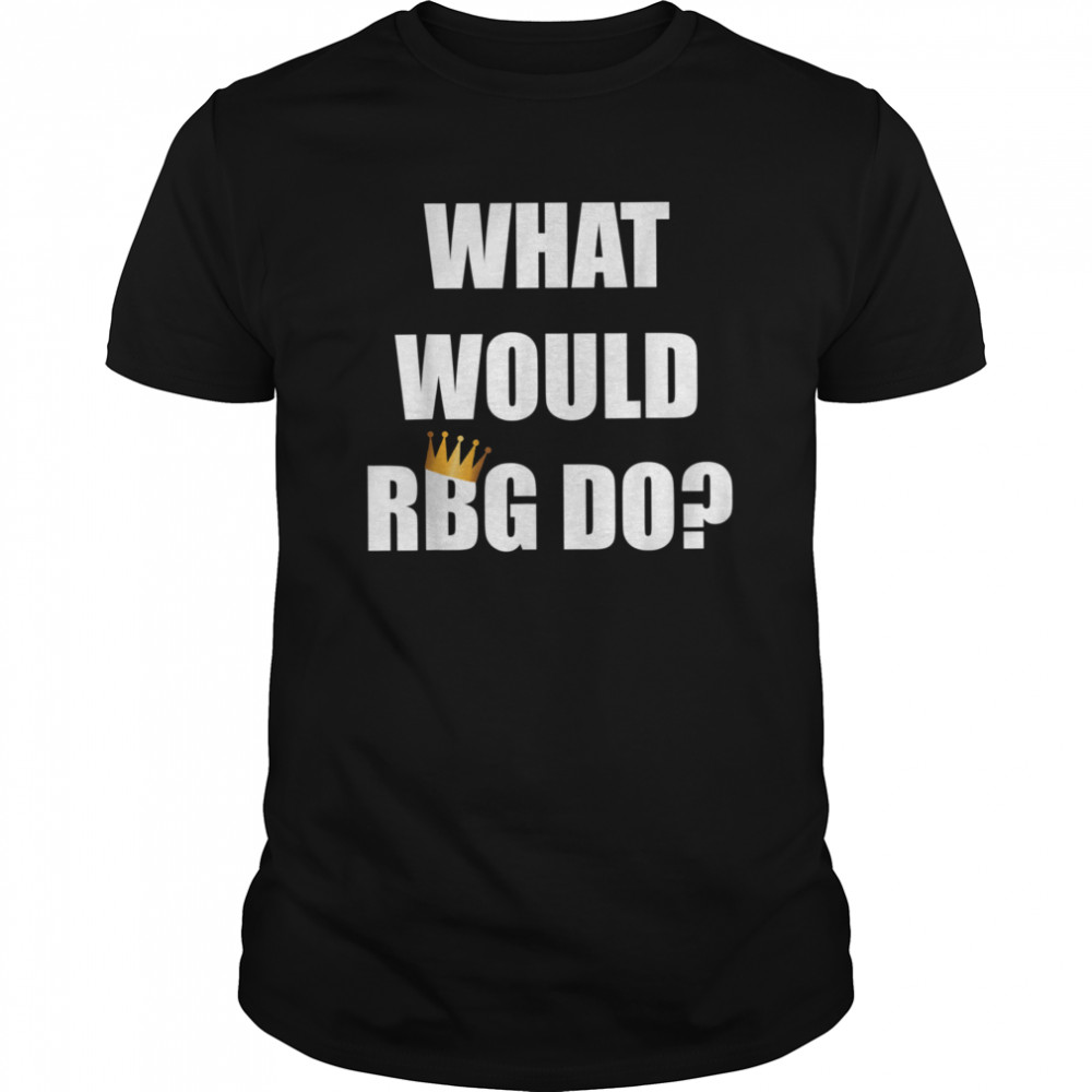 What would RBG do white top shirt
