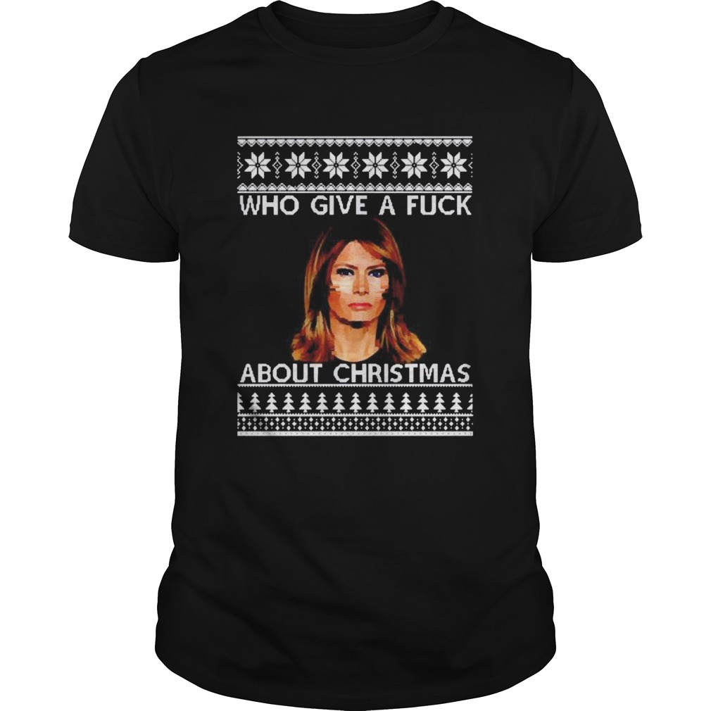 Who give a fuck about Christmas shirt