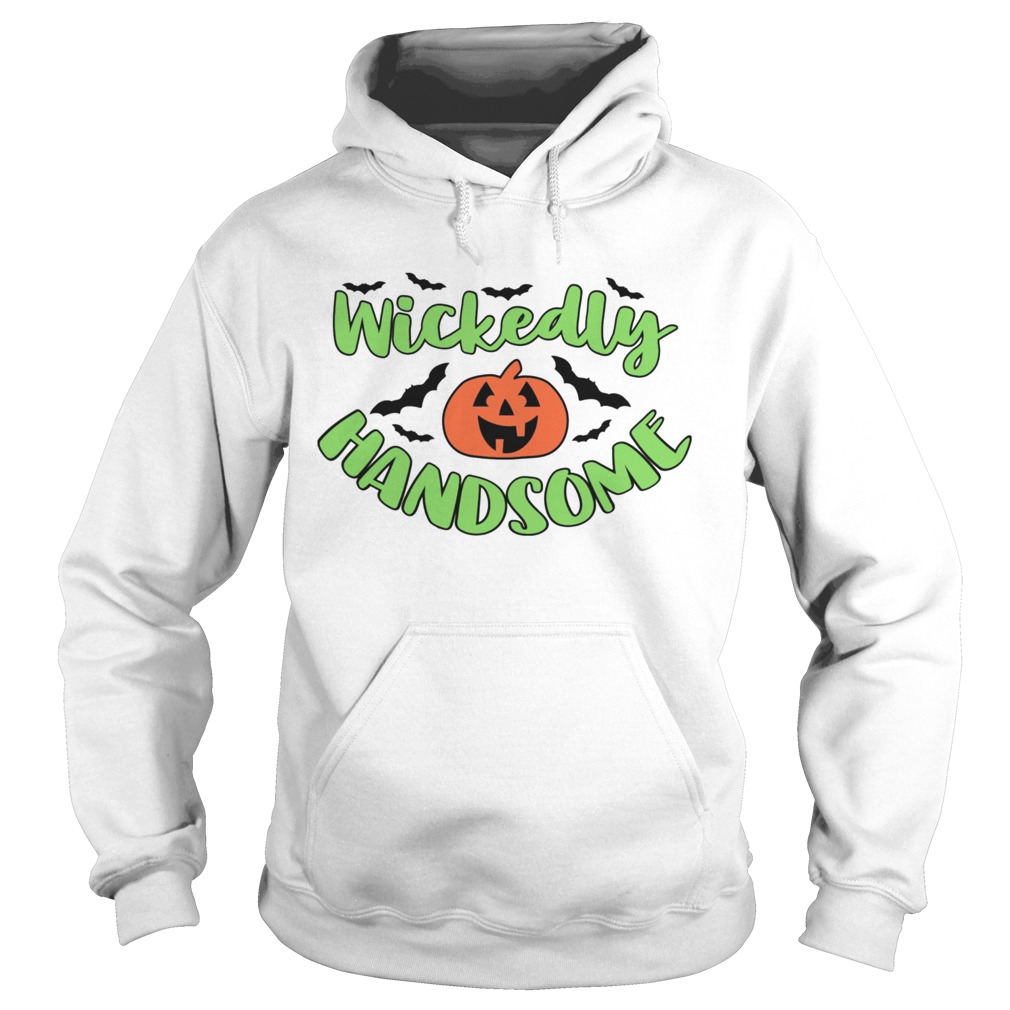 Wickedly Handsome Pumpkin Halloween Day 2020 Hoodie