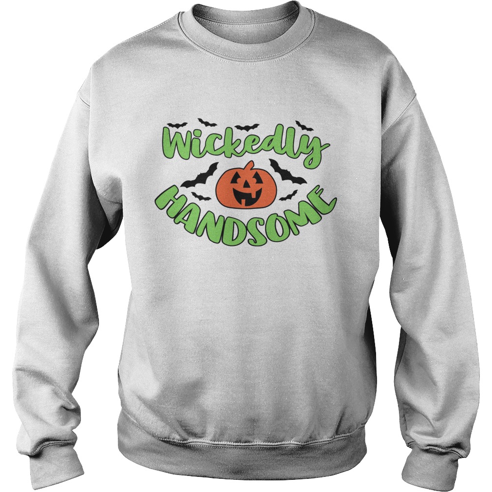 Wickedly Handsome Pumpkin Halloween Day 2020 Sweatshirt
