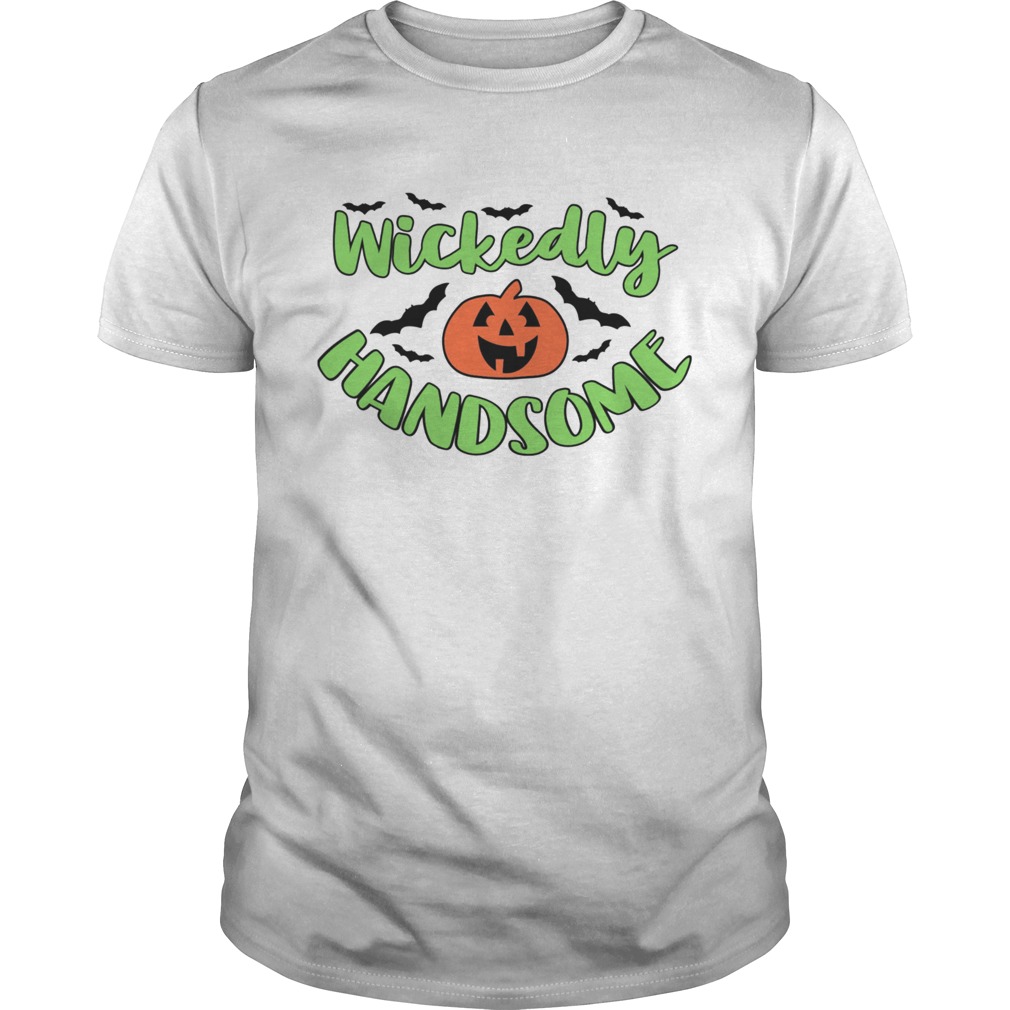 Wickedly Handsome Pumpkin Halloween Day 2020 shirt
