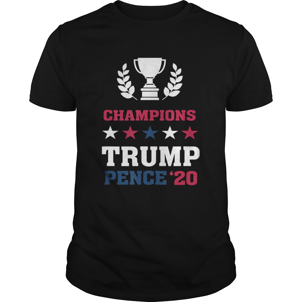 Winner Champions President Donald Trump Mike Pence 20 shirt