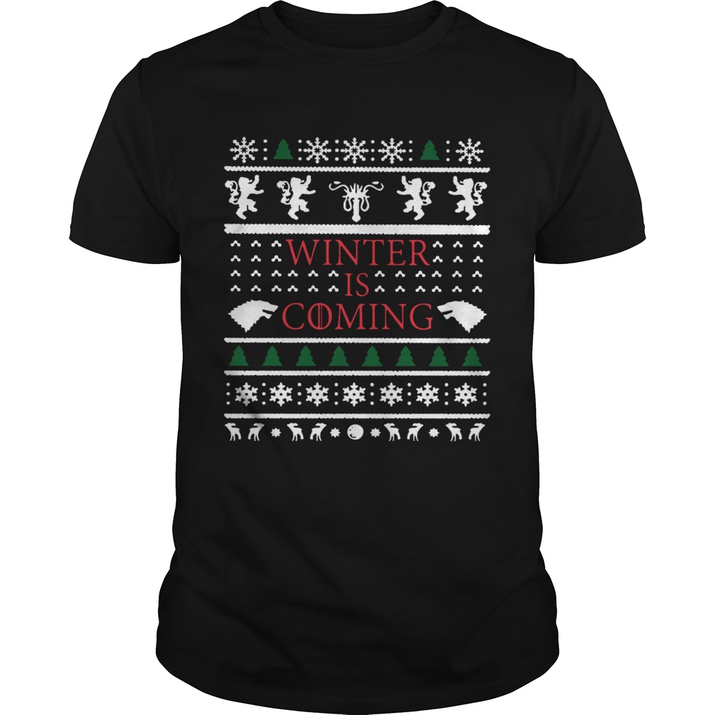 Winter Is Coming Ugly Christmas shirt