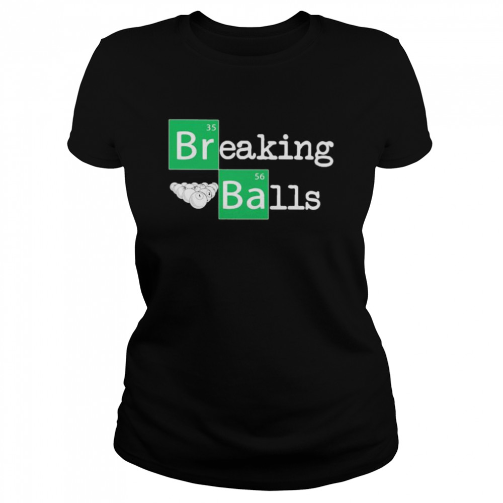 breaking balls billiard Classic Women's T-shirt