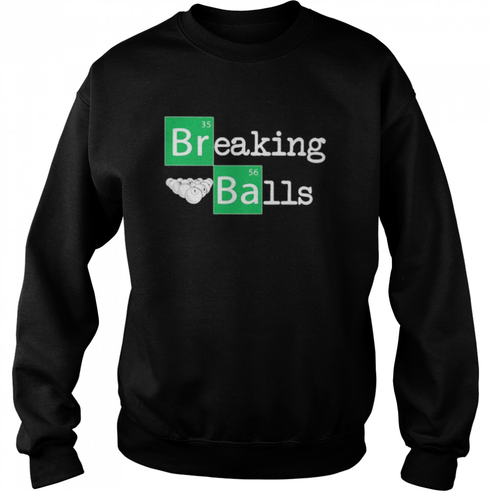 breaking balls billiard Unisex Sweatshirt
