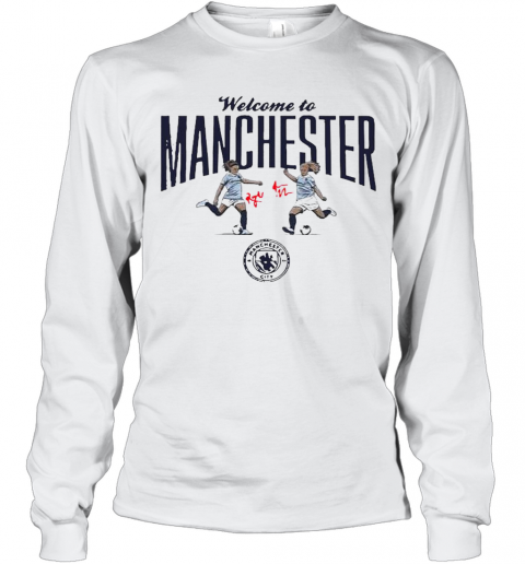 2020 Lavelle Mewis Welcome To Manchester City T-Shirt Long Sleeved T-shirt 