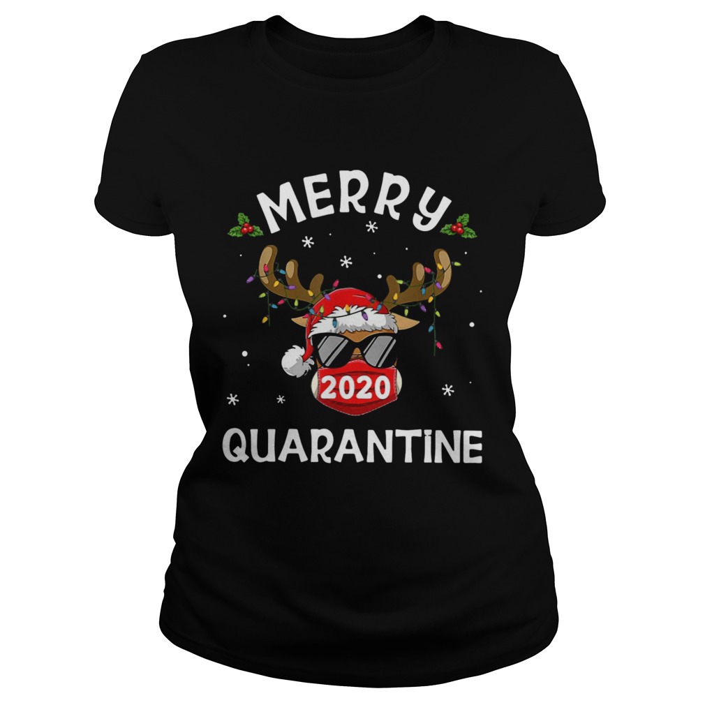 2020 Merry Quarantine Christmas Classic Ladies