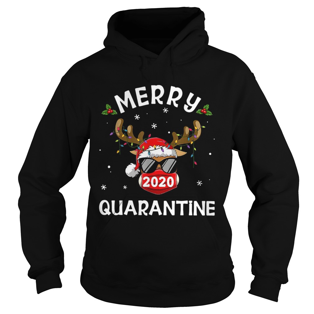 2020 Merry Quarantine Christmas Hoodie