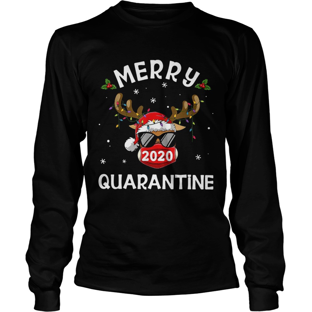 2020 Merry Quarantine Christmas Long Sleeve