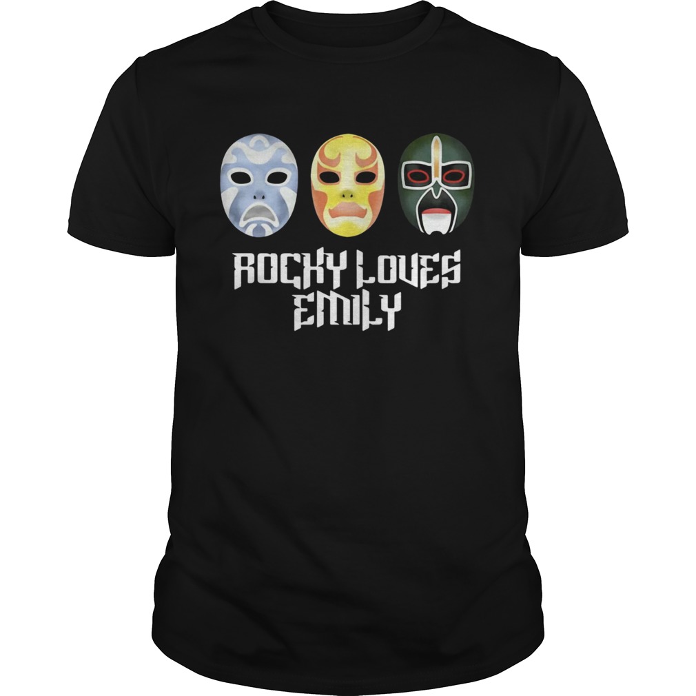 3 Ninjas Rocky Loves Emily Masks shirt