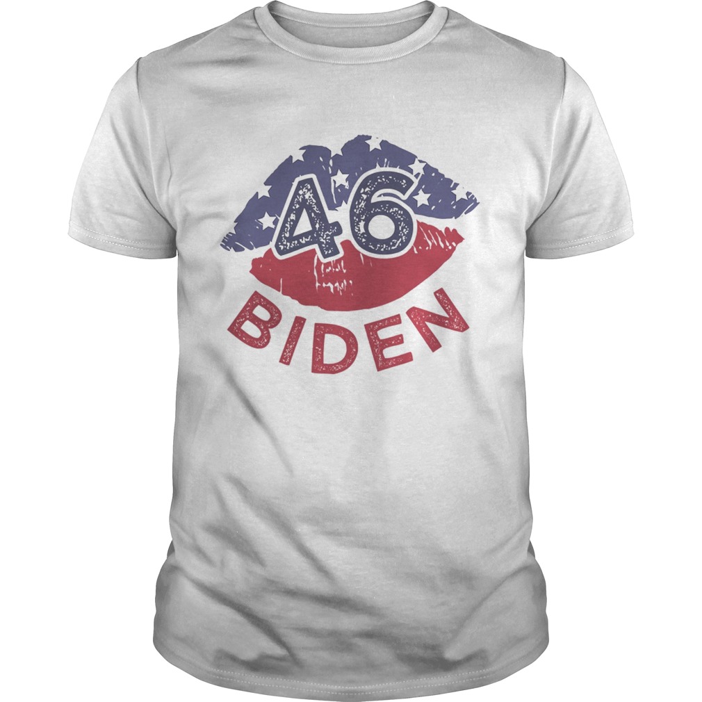 46 joe biden 2020 us president election pro biden democrat lips shirt
