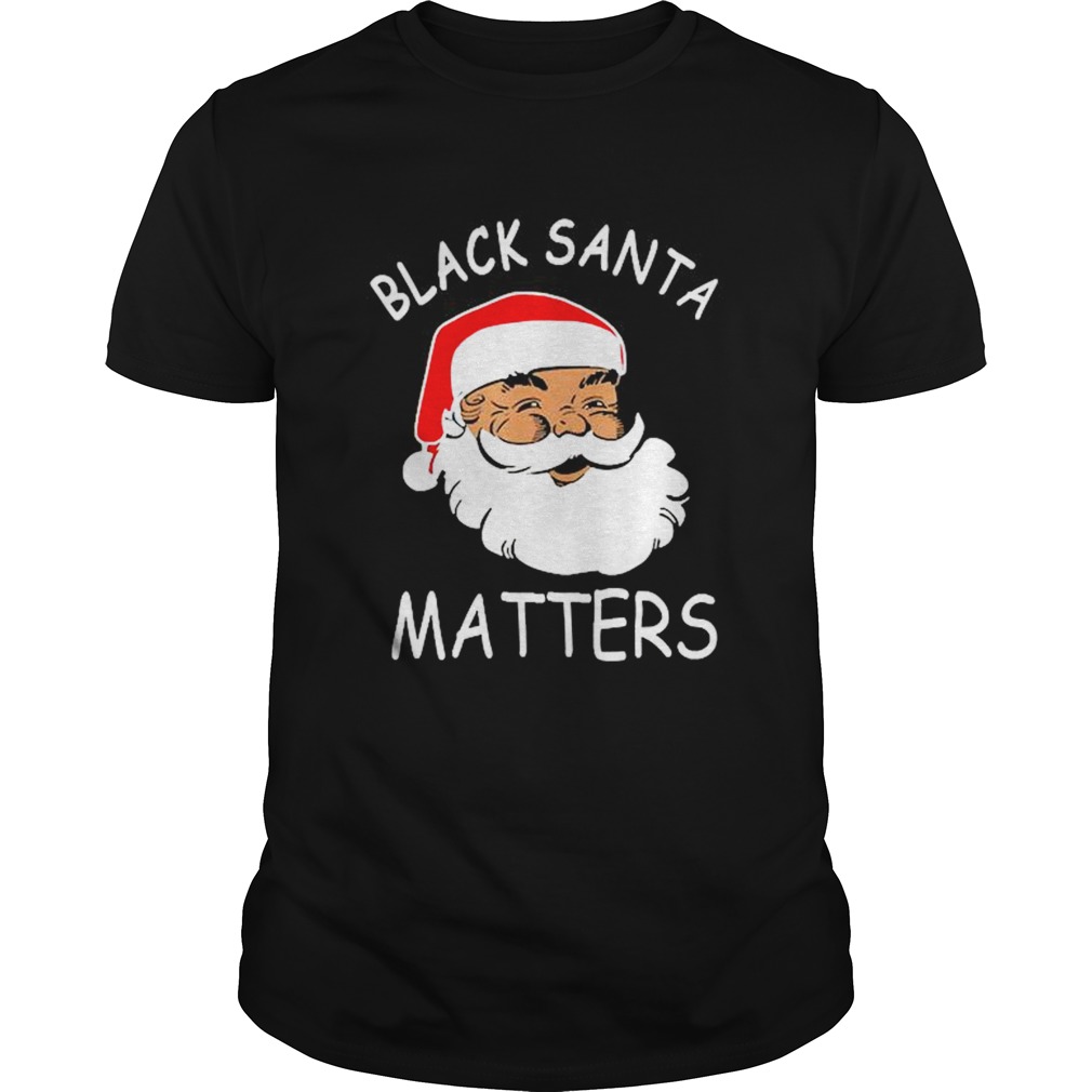 African American Santa Black Matters Christmas shirt