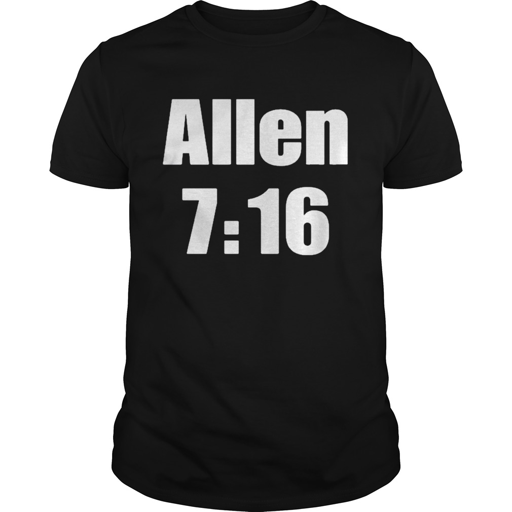 Allen 7 16 shirt