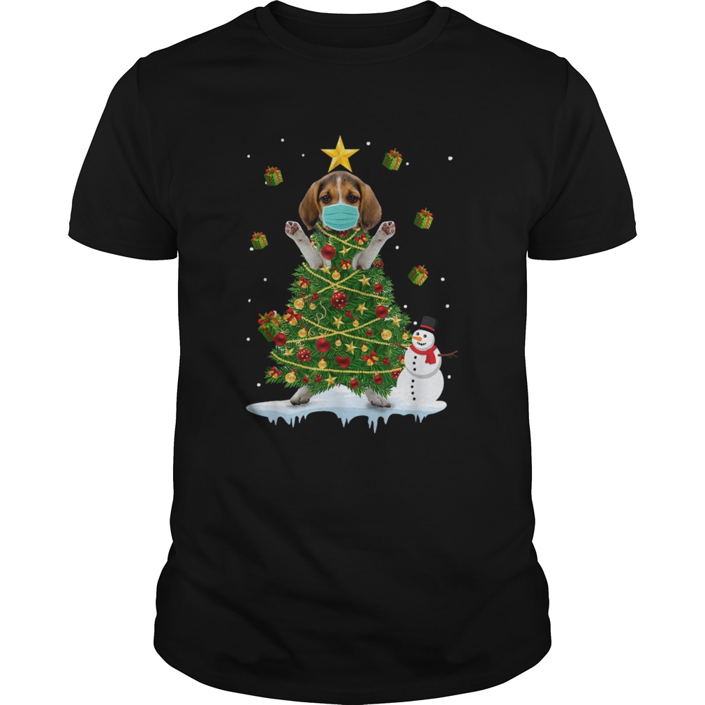 Beagle Christmas Tree Ornament Decor shirt
