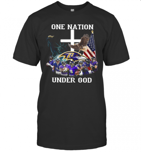 Beak Philadelphia Eagles One Nation Under God T-Shirt