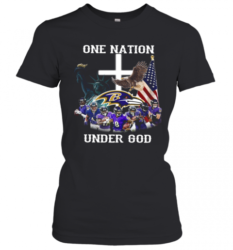 Beak Philadelphia Eagles One Nation Under God T-Shirt Classic Women's T-shirt