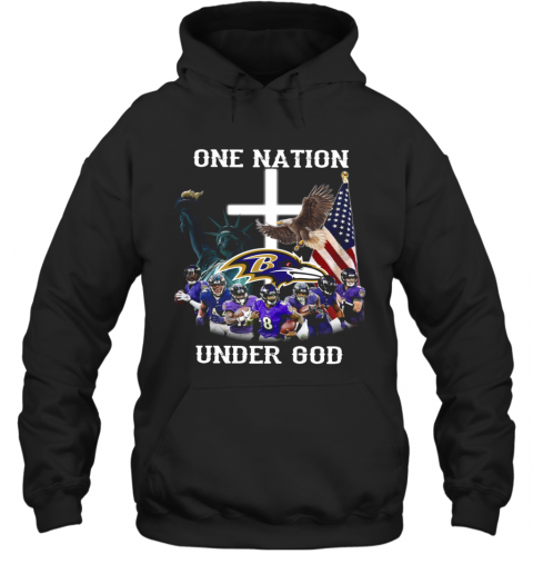 Beak Philadelphia Eagles One Nation Under God T-Shirt Unisex Hoodie