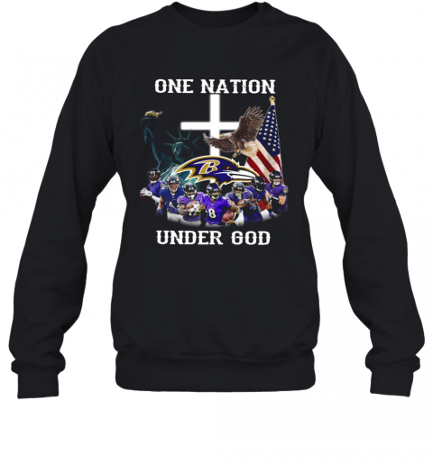Beak Philadelphia Eagles One Nation Under God T-Shirt Unisex Sweatshirt