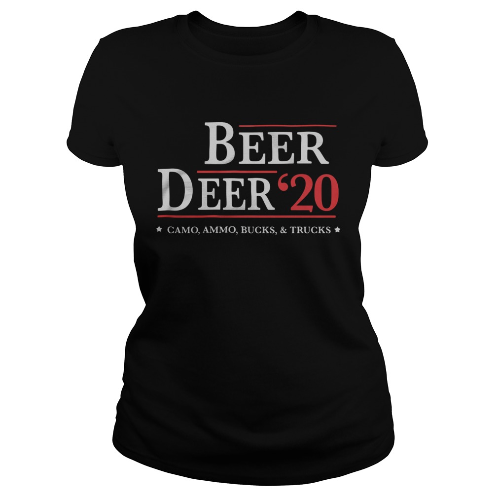 Beer Deer 2020 If Its Brown Its Down Election Classic Ladies
