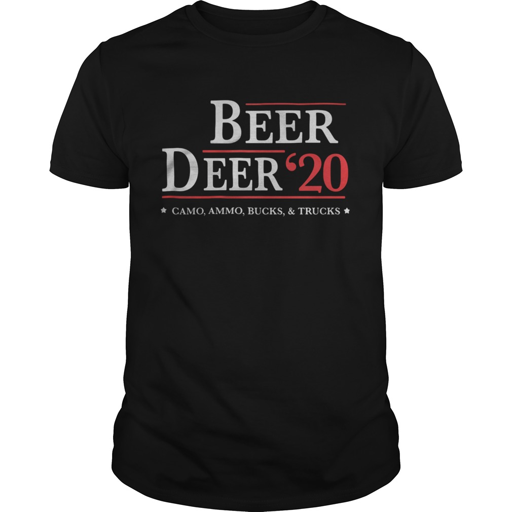 Beer Deer 2020 If Its Brown Its Down Election shirt