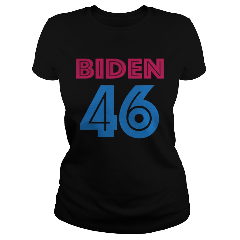 Biden 46 President 2020 Logo Sporty Classic Ladies
