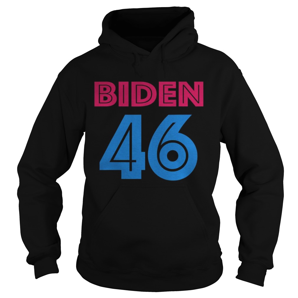 Biden 46 President 2020 Logo Sporty Hoodie