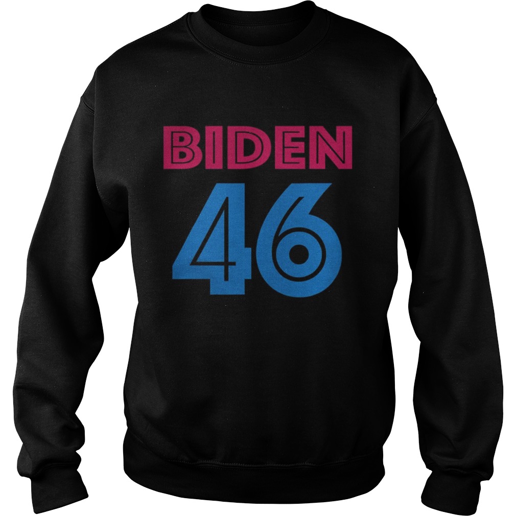 Biden 46 President 2020 Logo Sporty Sweatshirt