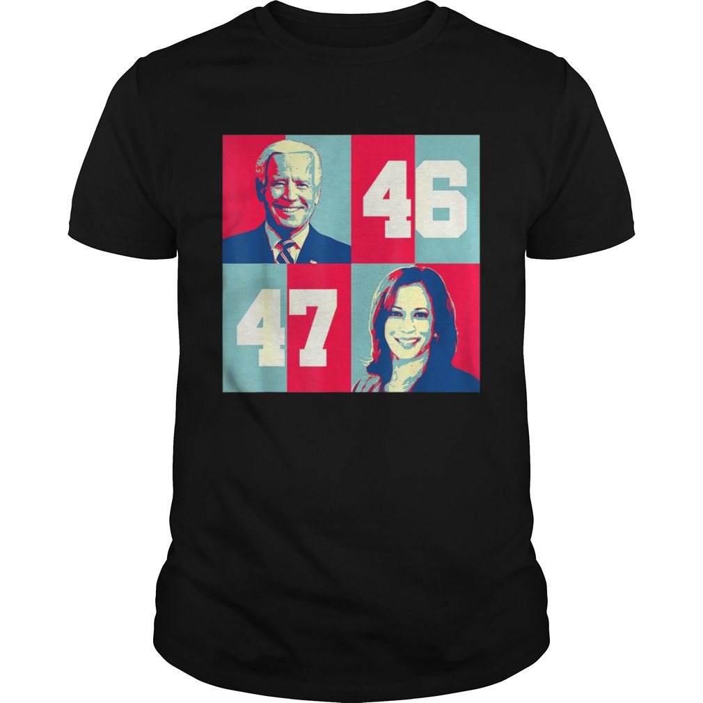 Biden Harris 2020 46 47 President of US Joe Kamala shirt