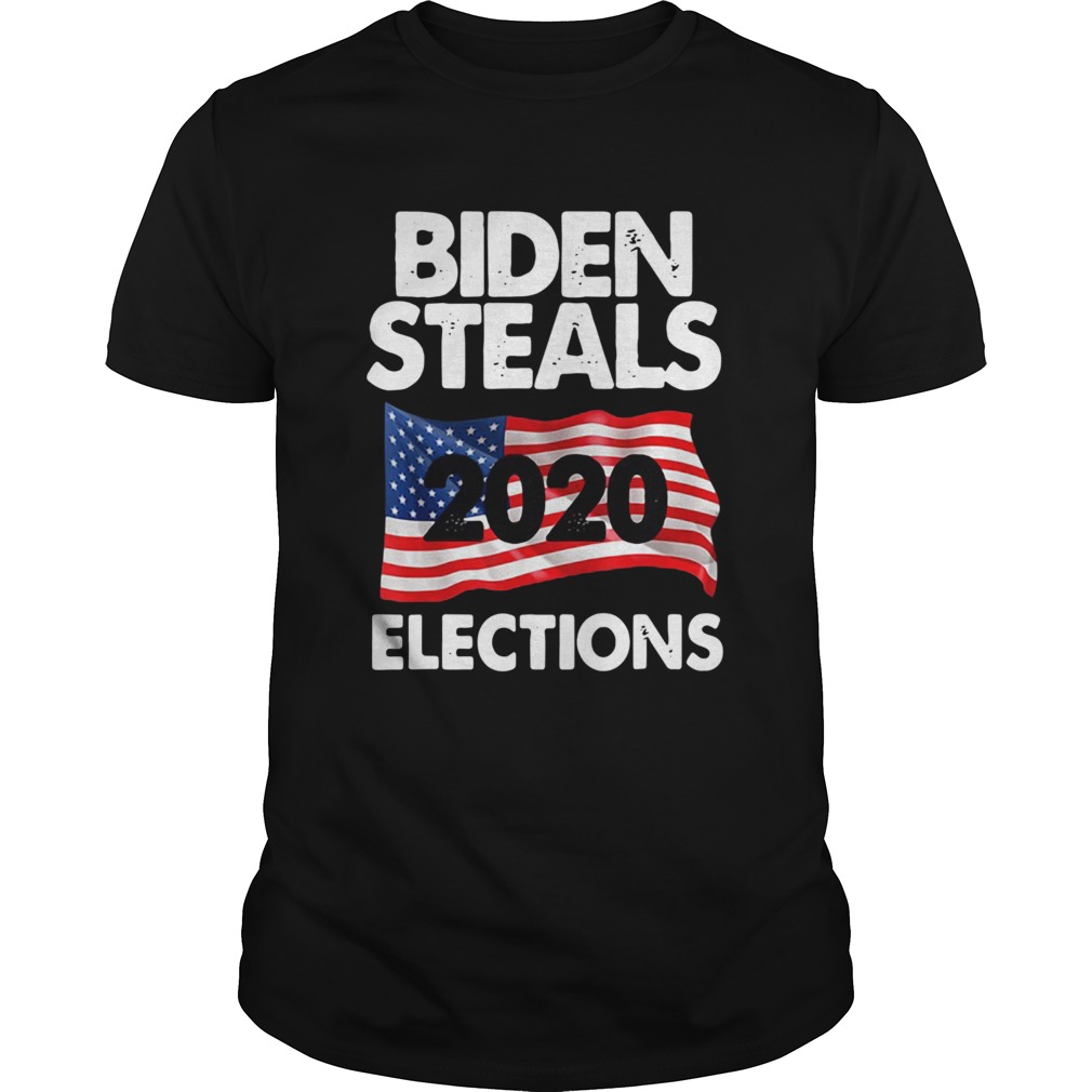 Biden Steals 2020 Election American Flag shirt