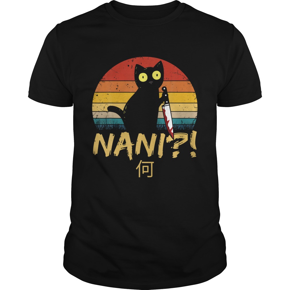 Black Cat Nani Vintage shirt